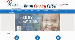 Desktop Screenshot of brushcountrycasa.org