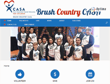 Tablet Screenshot of brushcountrycasa.org